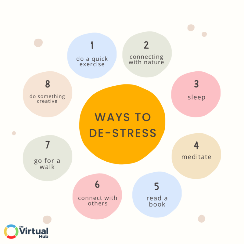 ways to de-stress