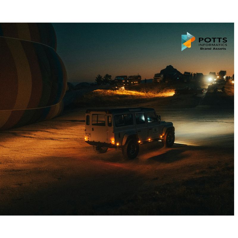 Off-road vehicle driving at dusk symbolizing easing off adrenaline