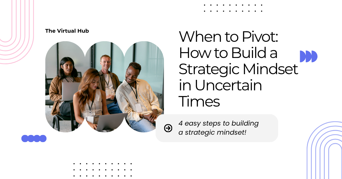 When to Pivot: How to Build a Strategic Mindset in Uncertain Times