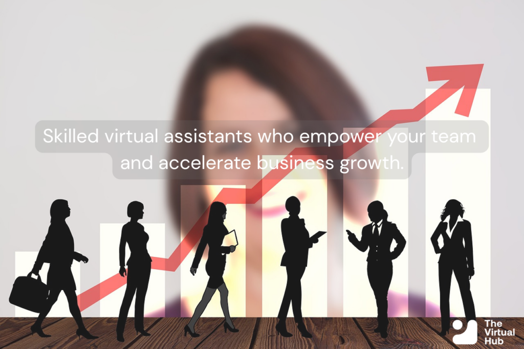 Visual of skilled remote professionals working together, representing operational support and business growth.